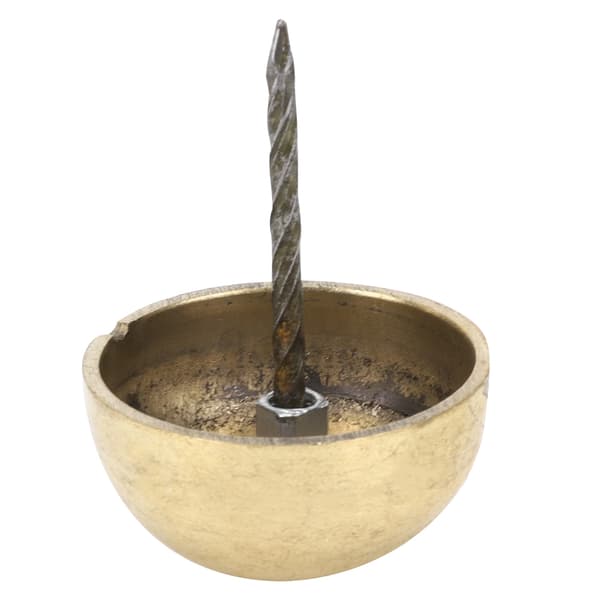 4 stk møbelspiker, rundt hode, antikk messing, dekorative sofa-møbeltilbehør 3cm-6cm4cm messing