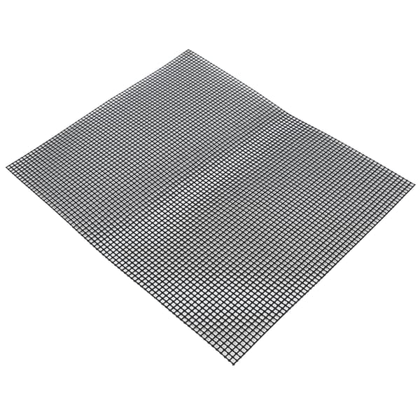 Matte for grillrist i matkvalitet, multifunksjonell grillmatte for utendørs grilling (svart 33x40cm)