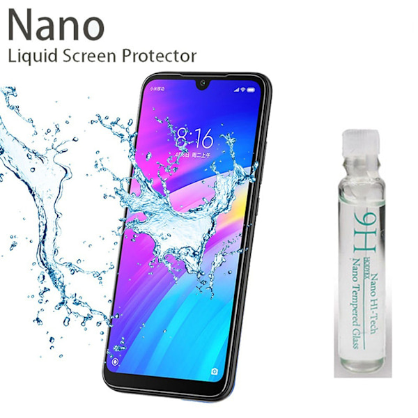 3 stk 2 ml Nano skjermbeskytter 9H hardhet transparent anti-ripe skjermbeskytter