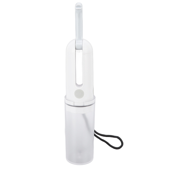 Bærbar bidet 230 ml USB oppladbar Effektiv vannbesparende Enkel betjening Bærbar bidetsprøyte for toalettreiser Gjennomsiktig flaske