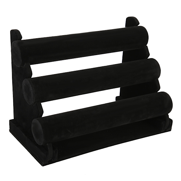 Tre lager Watch Display Storage Rack Organizer Armband Smycken Stand Hållare