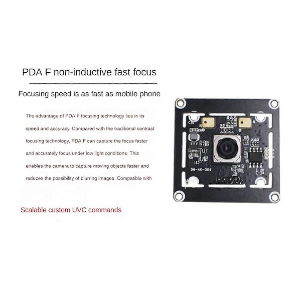 12MP HD kamera 4K HD imx362 Modul USB2.0 Kameramodul, Autofokus
