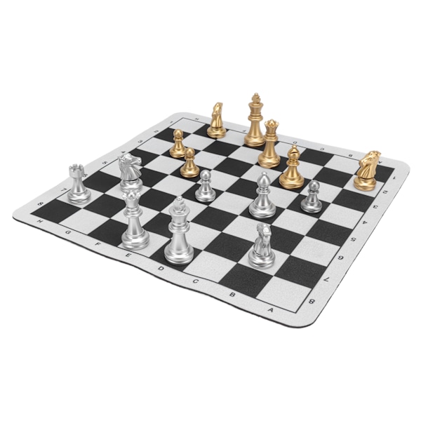 Schackset spelpjäser brädspel heminredning barnleksak schackbrädeset kit för hemresa