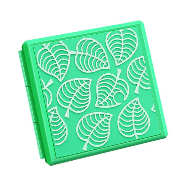 Spelkassetthållare 24 platser Anti Impact Silikon Plast Hög säkerhet Spelkort Hållare för Switch Lagring Resor