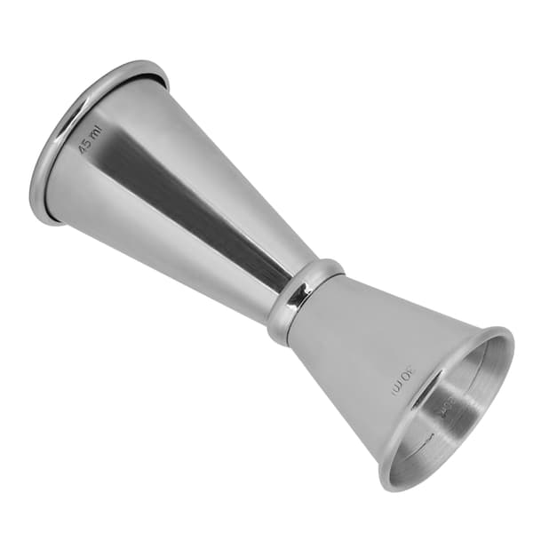 30/45 ml cocktailshaker i rustfrit stål, dobbelt jigger, bartender-måleværktøj, bartilbehør