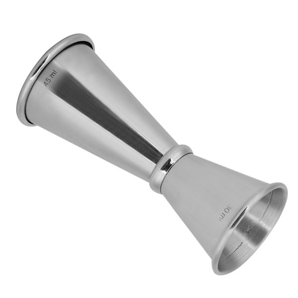 30/45 ml rustfritt stål vin cocktail shaker dobbel jigger bartending måleverktøy bartilbehør