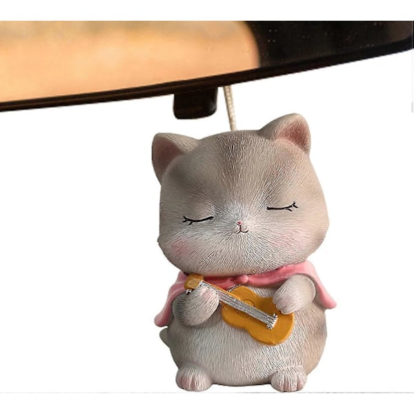Realistiska Miniatyr Kattfigurer, Instrumentbräde-dekor för Bil Söt Katt, Mini Djur Katt Heminredning Trädgårdsdekoration, Tårtdekoration, Växtprydnad Z