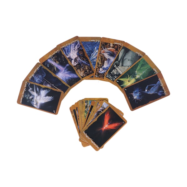Coated Paper Tarot Cards Divination Playing Cards Interaction Board Game Card English Version