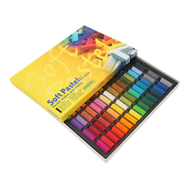 Bløde pasteller 64 farver Professionel let blanding af mini pastelstave til begyndere Kunstnere Tegning Håndværk
