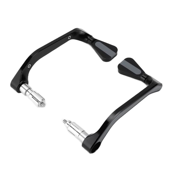 2 st motorcykelstyresskydd aluminiumlegering modifiering underhåll universal för 22 mm/0,87 tum titan