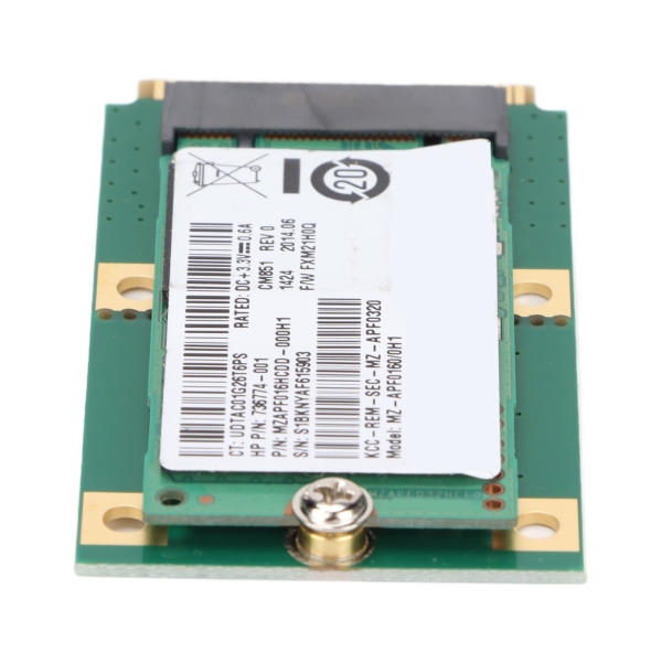 M.2 hårddisk 16GB högkapacitet Plug and Play M.2 hårddisk MSATA adapterkort
