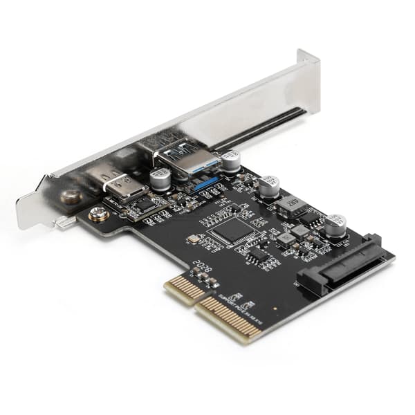 USB3.0 til USB3.1 udvidelseskort PCI Dual Port USB-interface computertilbehør PH65AC