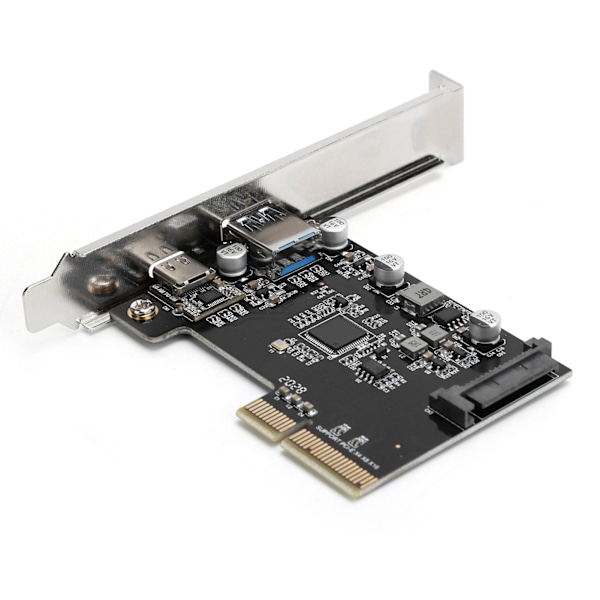 USB3.0 til USB3.1 utvidelseskort PCI Dual Port USB-grensesnitt Datamaskintilbehør PH65AC