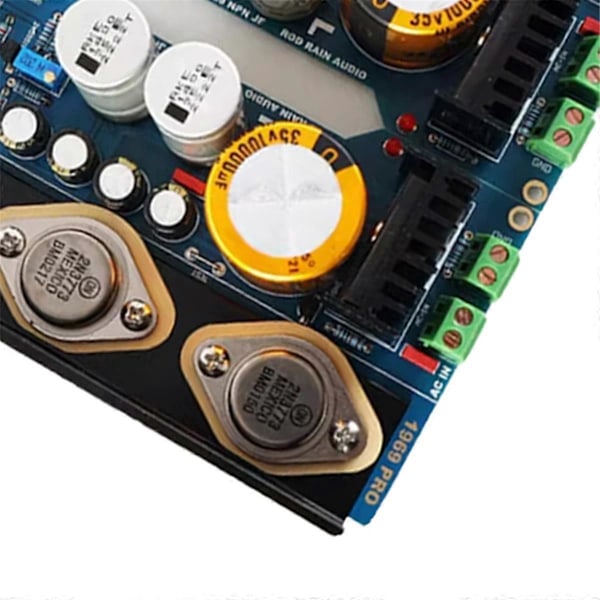 2 stk. 1969 20W & 20W Klasse A Effekt HiFi Forstærker Færdiglavet Kort
