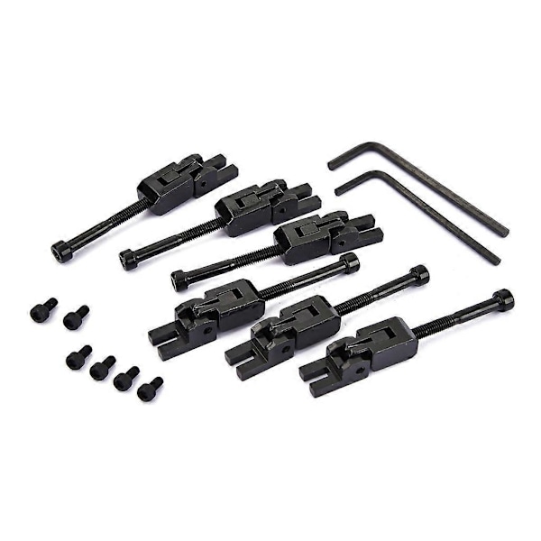 6 st Metall Gitarr Låsta Strängsadlar för Floyd-Rose Tremolo
