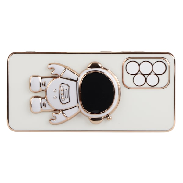 TPU muovinen phone case Stereoskooppinen pidike Matkapuhelimen cover Samsung White -puhelimelle A52 A52S 4G 5G