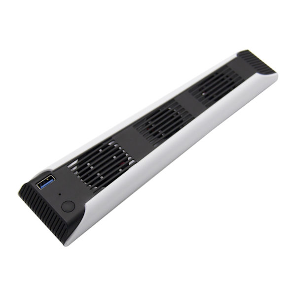 Kylfläkt brusreducering Extern USB multifunktionell temperaturkylare fläkt för PS5-konsol