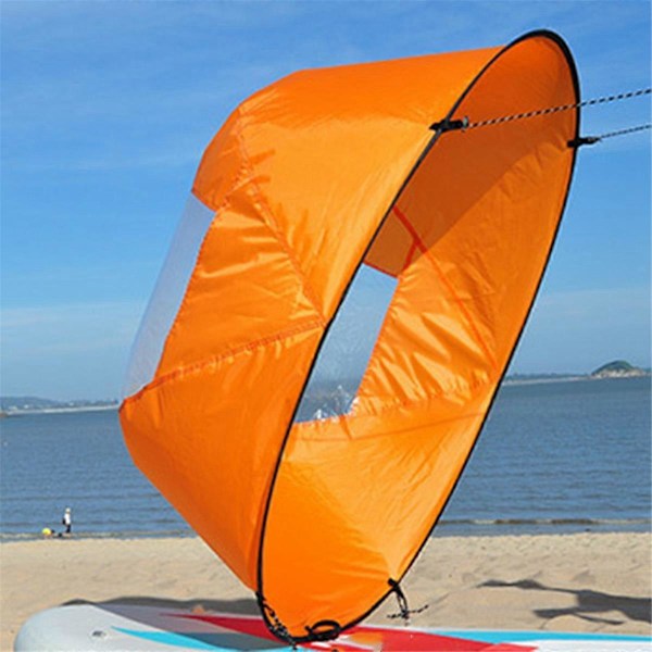 Blåt Kajaksejl PVC Paddle Board Sejl Kajak Medvind