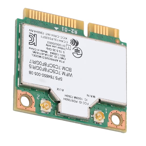 Wifi-kort Dual Band Trådløs Adapter Halv Mini Netværksperimeter 7260HMW AC SPS784650 802.11Ac