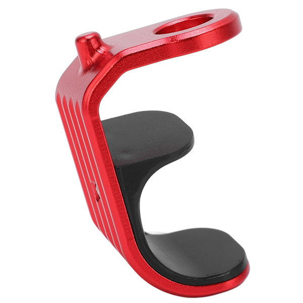 Sykkel E-formet spenne aluminiumslegering plast polert lett design sykkelkrok E-spenne for BromptonRed