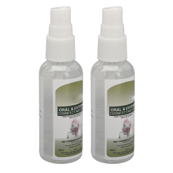 2st oral spray 60ml tandköttsreparation Lindra torr kliande mun Minska dålig andedräkt Munspray