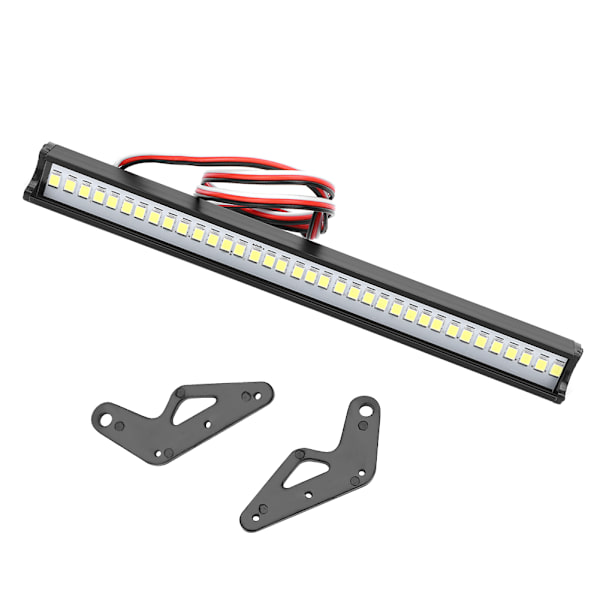 Kirkas yksirivinen 36LED kattovalo Wrangler TRX4/SCX10/90046/D90 1/10 Crawler RC -autoon