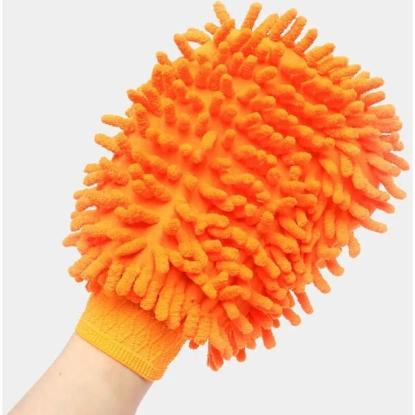 Mikrofiber Bilvaskehandske, Bilvaskehandske Stor Bilrensningshandske Absorberende Vaskehandske