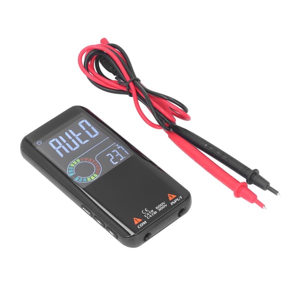 BSIDE Digital Multimeter Smart Farve LCD Display 9999 Tæller Voltmeter Spændingstester S10