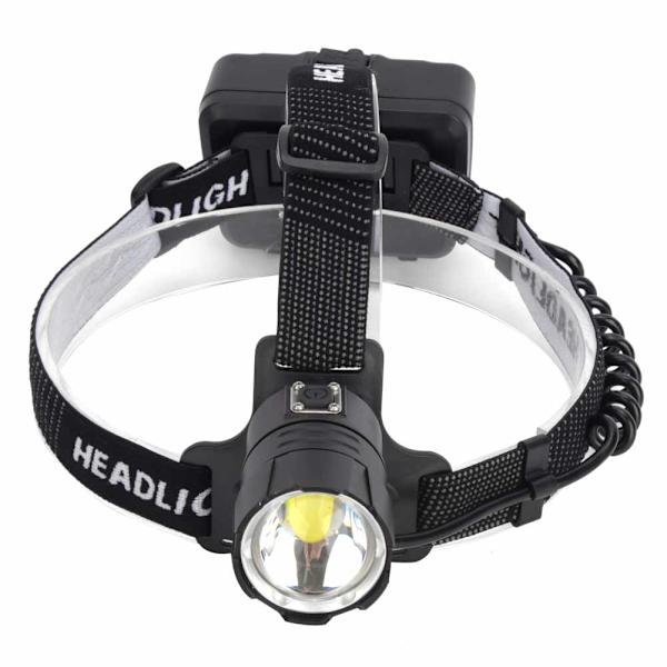 P70 4000LM Erittäin kirkas USB lataus Zoomattava power, vahva kevyt otsalamppu