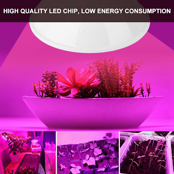 200 LED kasvilamppu, yksipäinen LED-kasvien kasvatuslamppu puutarhaan, kasvihuoneeseen, 85V-265V