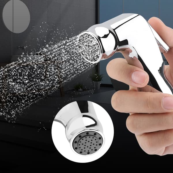 ABS Bidet Spray, Kjøkkenkran Sidesprinklerhode, Krom