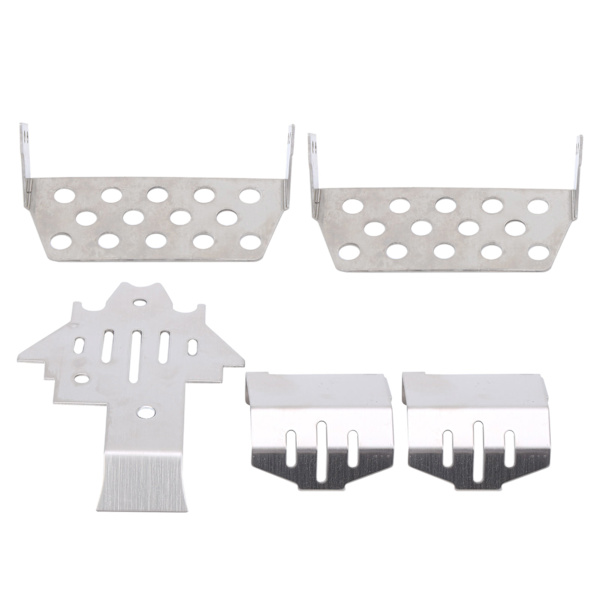 5 st/set Universal Chassi Pansarplatta Antisladdplatta för TRX4 Serie RC Bil