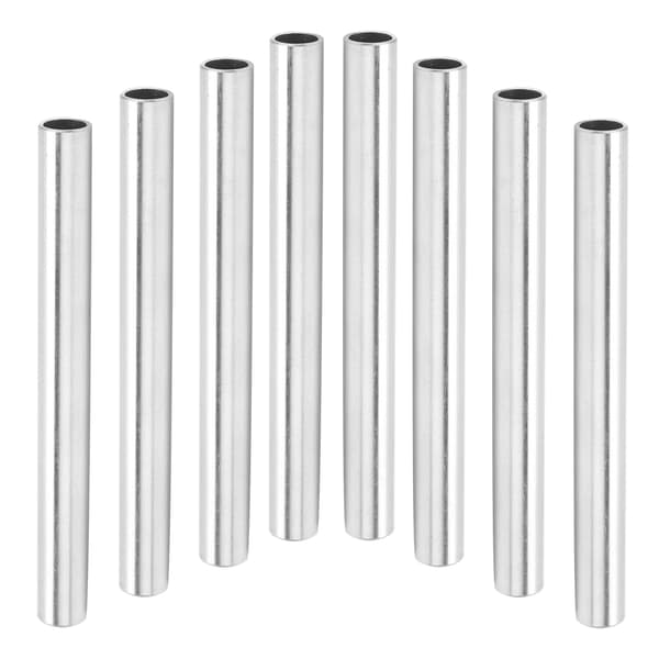 10 stk. Aluminiumsrør Roterende Samling Aksel Rørfitting Udskiftning Robotdele 6100‑0810‑0100