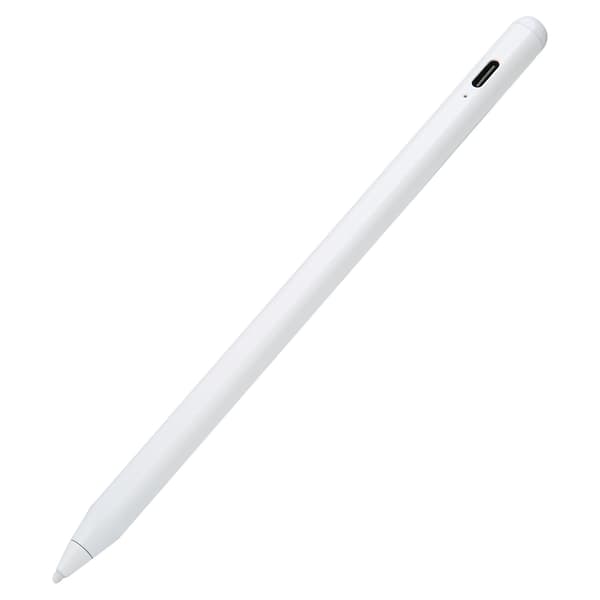 Kapacitiv penna Aktiv skärm Touch Universal Stylus för iPad Tablet PC för Android-telefonVit