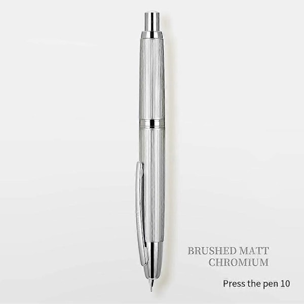 10 Lätt Lyx Press Retractable Typ Reservoarpenna, B