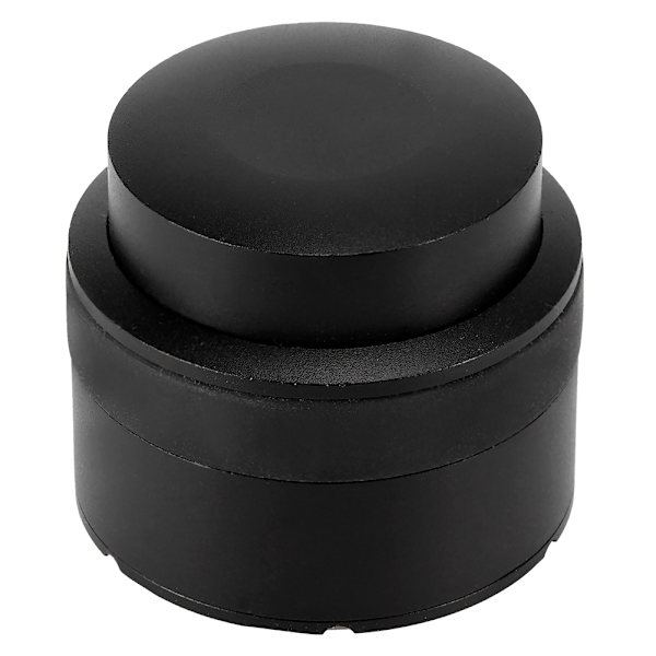 51mm rustfritt stål kaffepulver tamper fordeler nivåverktøy kaffemaskin tilbehør svart