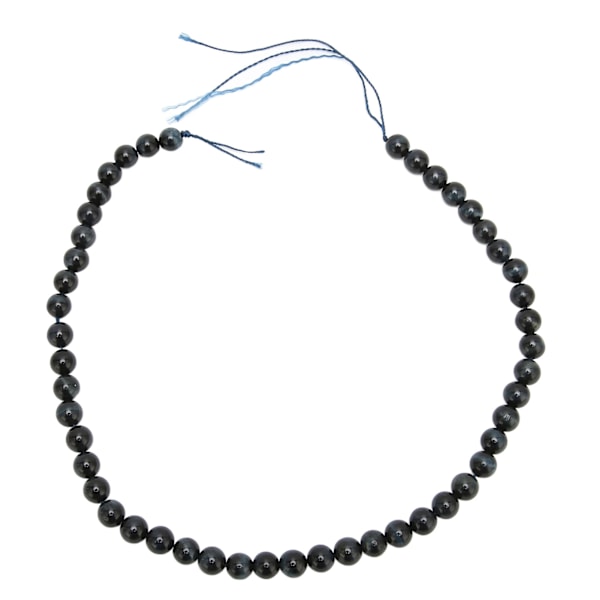 Tiger Eye Stone String Dekorativt Armbånd Anheng for DIY Håndverk Pynt 8mm Diameter Perle