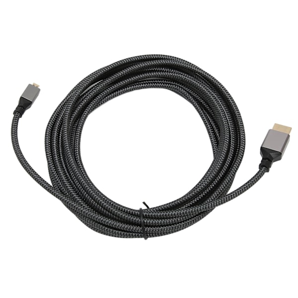 4K HD Multimedia Interface Kabel han til han 18Gbps højhastigheds 4K 60Hz HD Knit Micro HD Multimedia Interface Adapter Kabel 5 meter