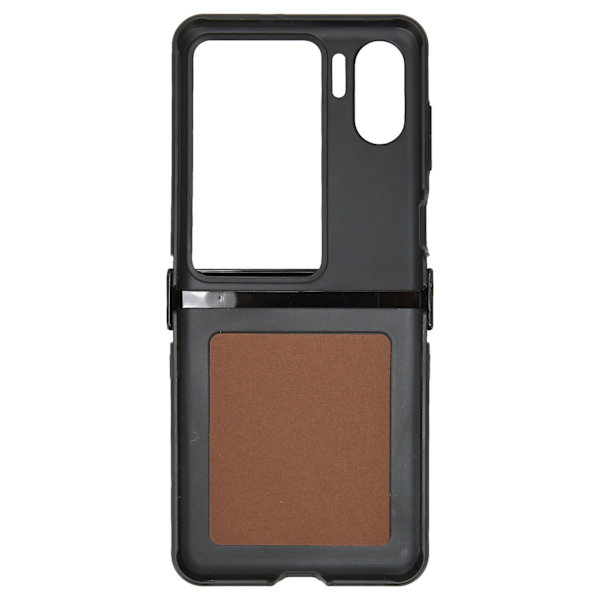 Flippfodral för mobiltelefon, slitstarkt, perfekt passform, glitterdesign, lätt att rengöra, svart, för Oppo Find N2 Flip