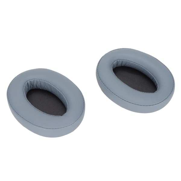 Øreputer Mykt Proteinlær Erstatning Memory Foam Øreputer Deksel for WHH910N Headset (Blå)
