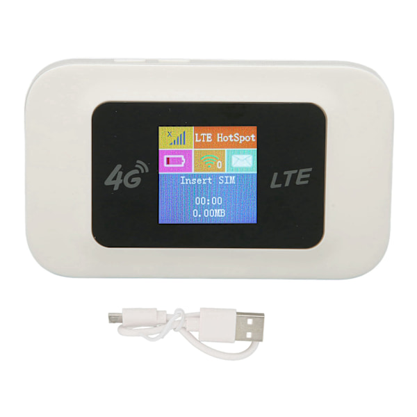 D523 4G LTE Mobil WiFi Hotspot 150 Mbps 4G LTE Mobil Router Understøtter Dual Card Dual Standby Switching Brug