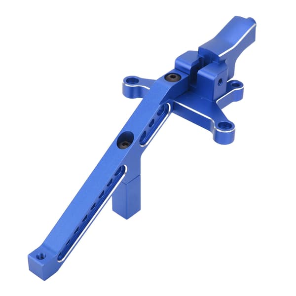 RC Främre Chassiförstärkning Aluminiumlegering RC Chassifäste för TRAXXAS SLEDG 4-hjulsdriven 1/8 RC Bil Blå