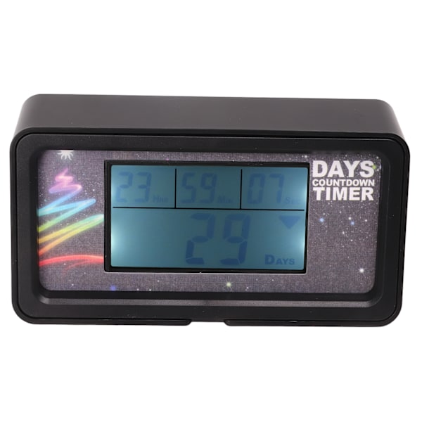 Dager Nedtellingstimer Klokke Timer Minutter Sekunder Digital LCD-skjerm for Bilracing