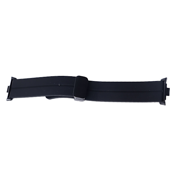Rem til Watchband Watch Band Silikone Magnetisk Foldbar Fleksibel Vandtæt Rem til Mi Band 8 Pro Sort