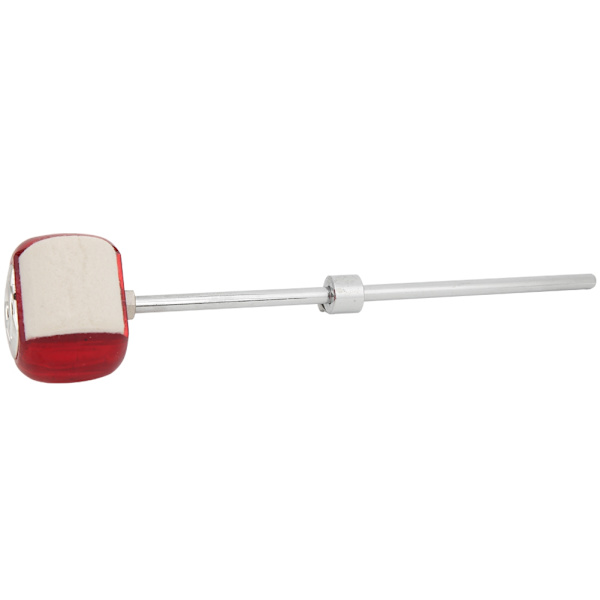 WC42 Trumsettillbehör Slagverksinstrument Ersättningsdel Trumset Hammare Slagare Röd
