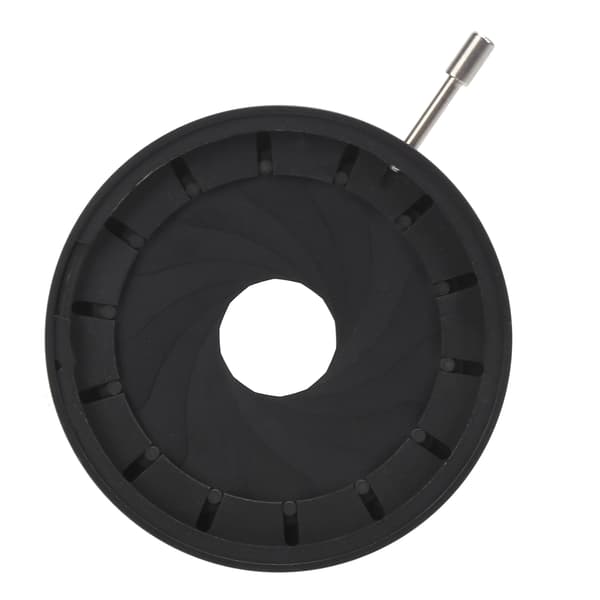 SK34 Justerbar Irisblænde Modul Kondensator Optisk Blænde til Optisk Instrument 1,5‑34mm