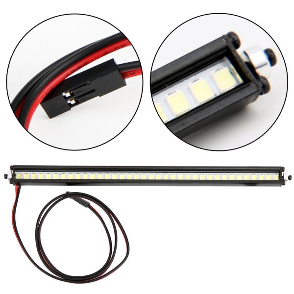 Mini RC Car 36 LED Light Chip Takljus Universal för 1/10 simulering RC Crawler Car For JEEP Style