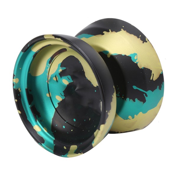 Yoyo Ball Alloy Yoyo Toy med erstatnings Yoyo Strings for barn over 8 år gammelGrønn