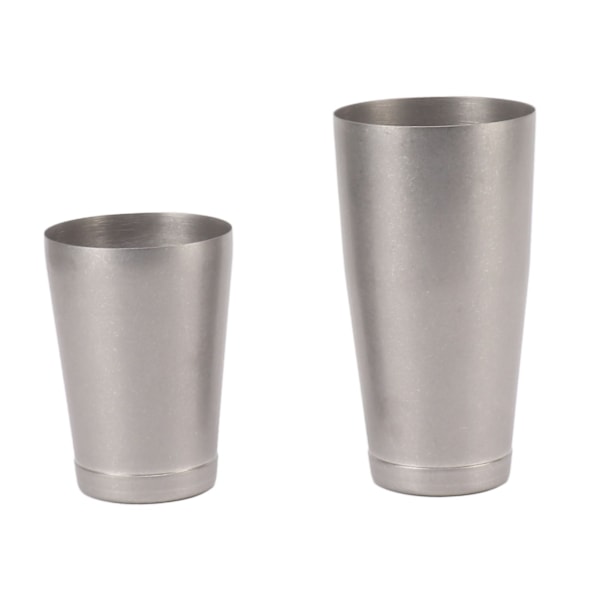304 rustfritt stål cocktail shaker 2 seksjoner bartending mikser bar vin kopp shaker antikk finish med bunnkopp