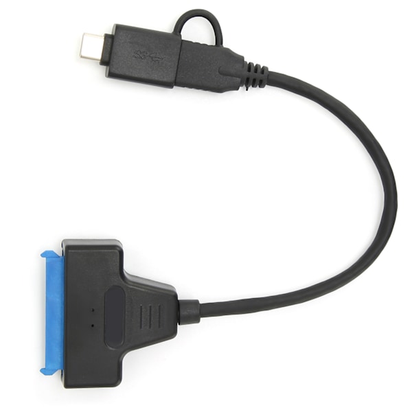 USB3.0 SATA -sovitin TypeC USB3.0 - SATA 7 15-nastainen helppokäyttöinen kaapeli ulkoisille 2,5 tuuman kiintolevyille tukee OTG:tä